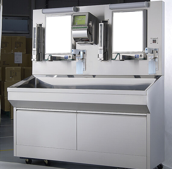 手洗い水装置 (水道水対応)